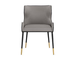 Gianni Dining Chair - Dillon Stratus / Dillon Black