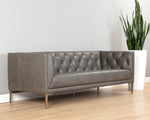 Westin Sofa - Vintage Steel Grey Leather