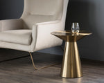 Carmel End Table - Yellow Gold