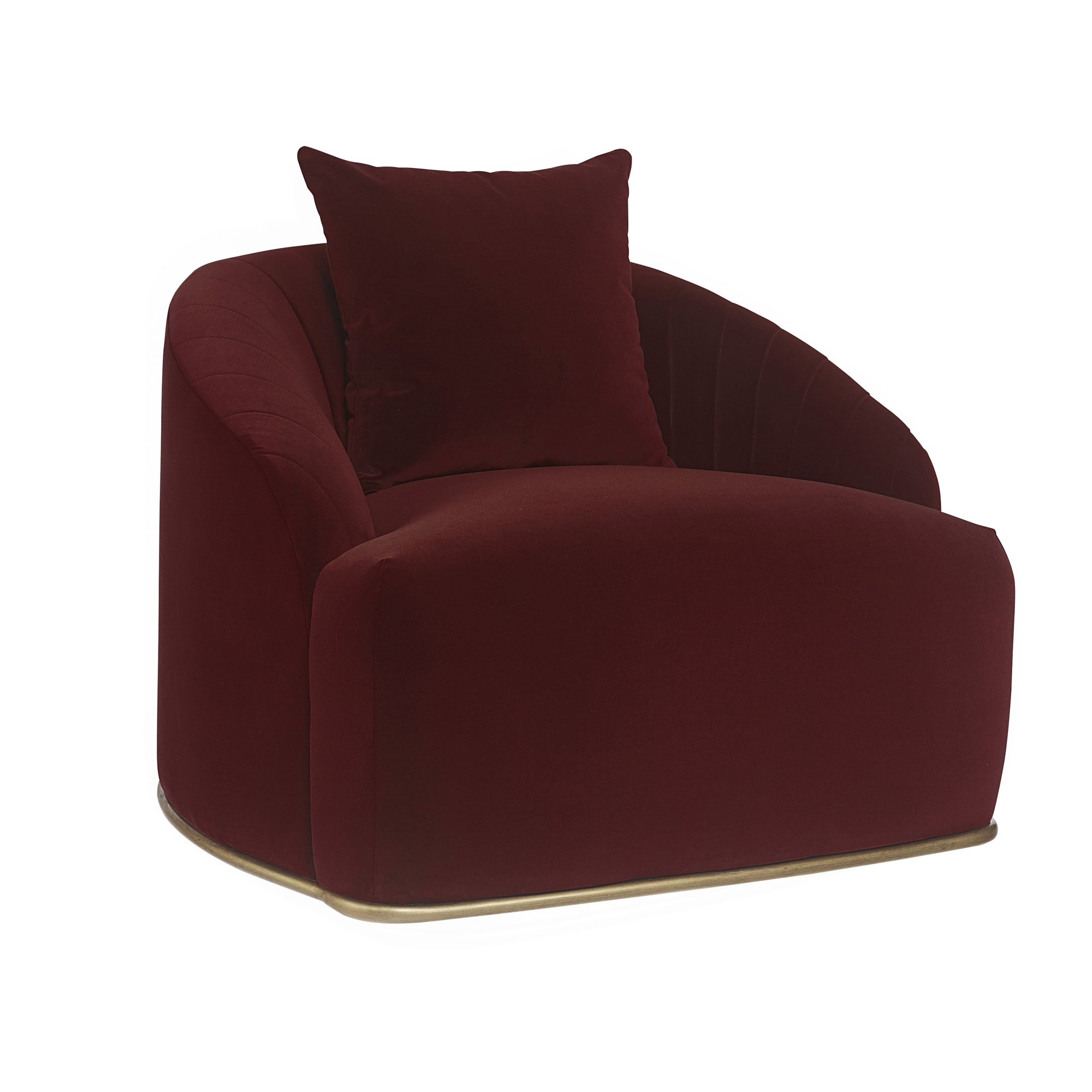 Astrid Armchair - Merlot