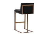 Dean Barstool - Antique Brass  Cantina Black