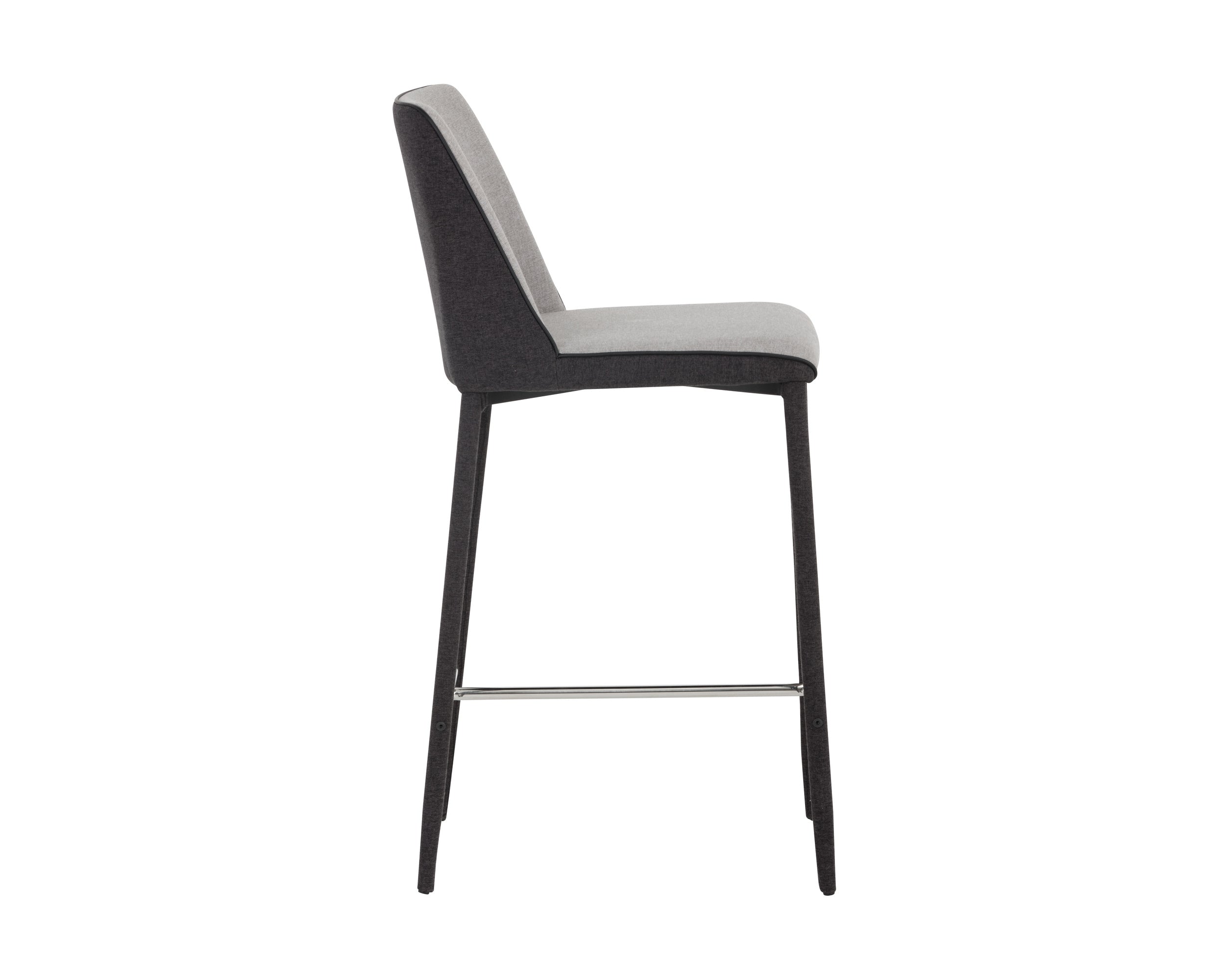 Renee Counter Stool - Armour Grey / Dark Slate