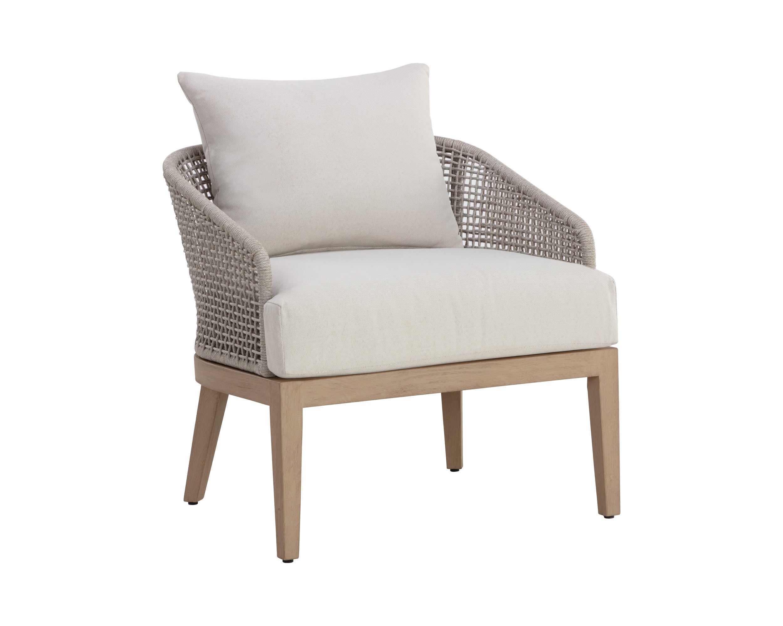 Capri Lounge Chair - Drift Brown  Palazzo Cream