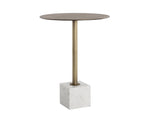 Kata Bar Table - White Marble