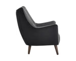 Sorrel Lounge Chair - Polo Club Kohl Grey / Abbington Black