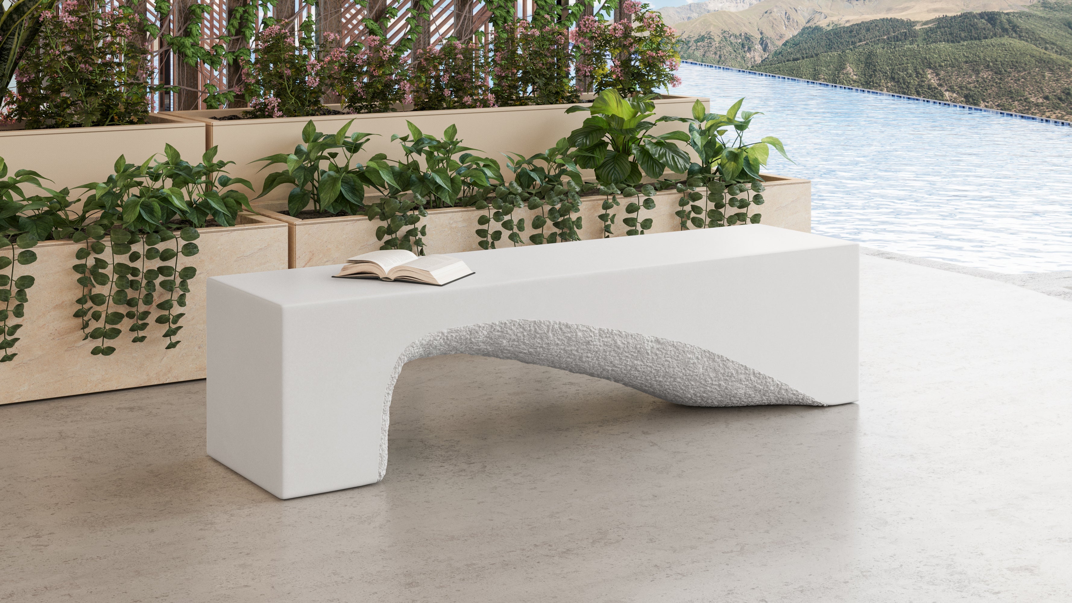 Soma Bench - White