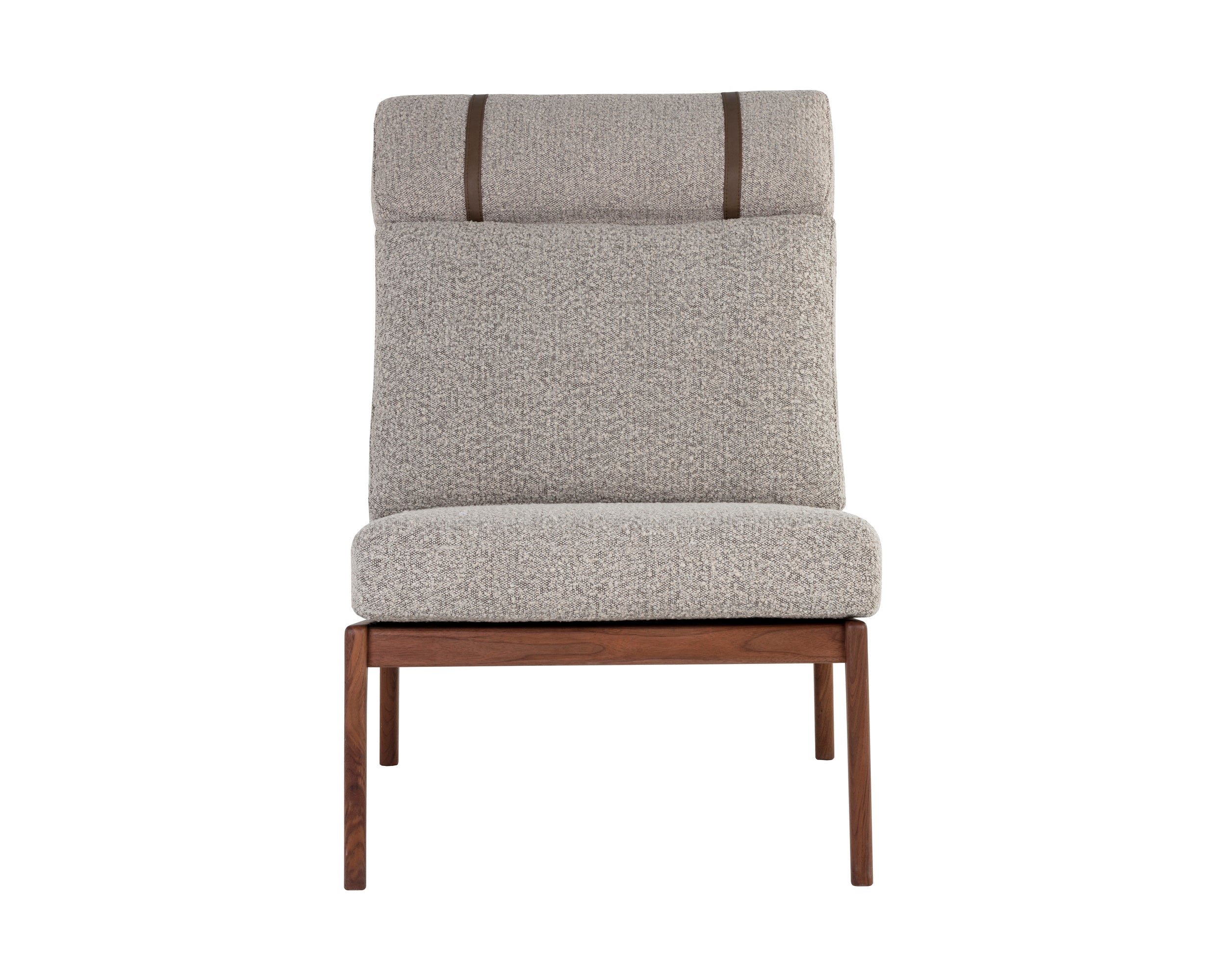 Elanor Lounge Chair - Walnut  Altro Cappuccino