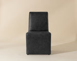 Cascata Dining Chair - Marseille Black Leather