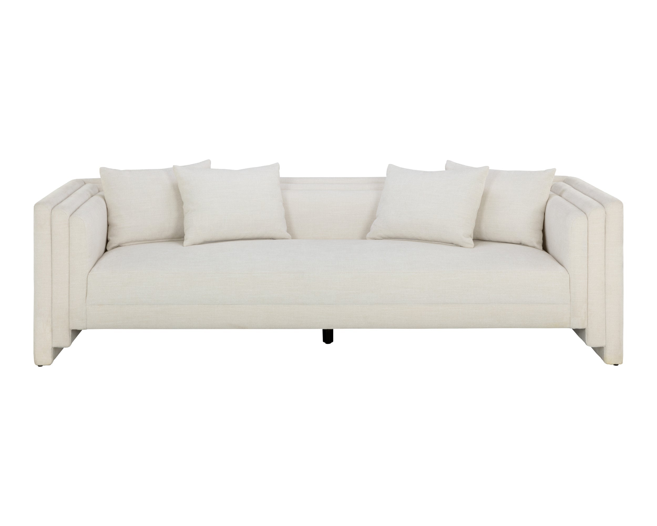 Kira Sofa - Heather Ivory Tweed