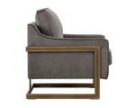 Kalmin Lounge Chair - Piccolo Pebble