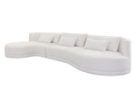 Laken Sofa Chaise - Laf  Copenhagen White