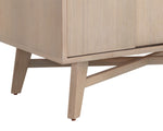 Caven Bar Cabinet - Light Oak