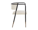 Brenan Dining Armchair - Zenith Alabaster