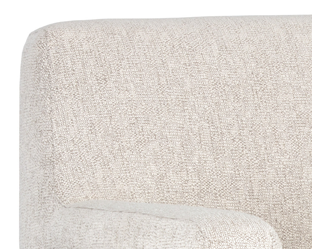 Cybil Lounge Chair - Dove Cream