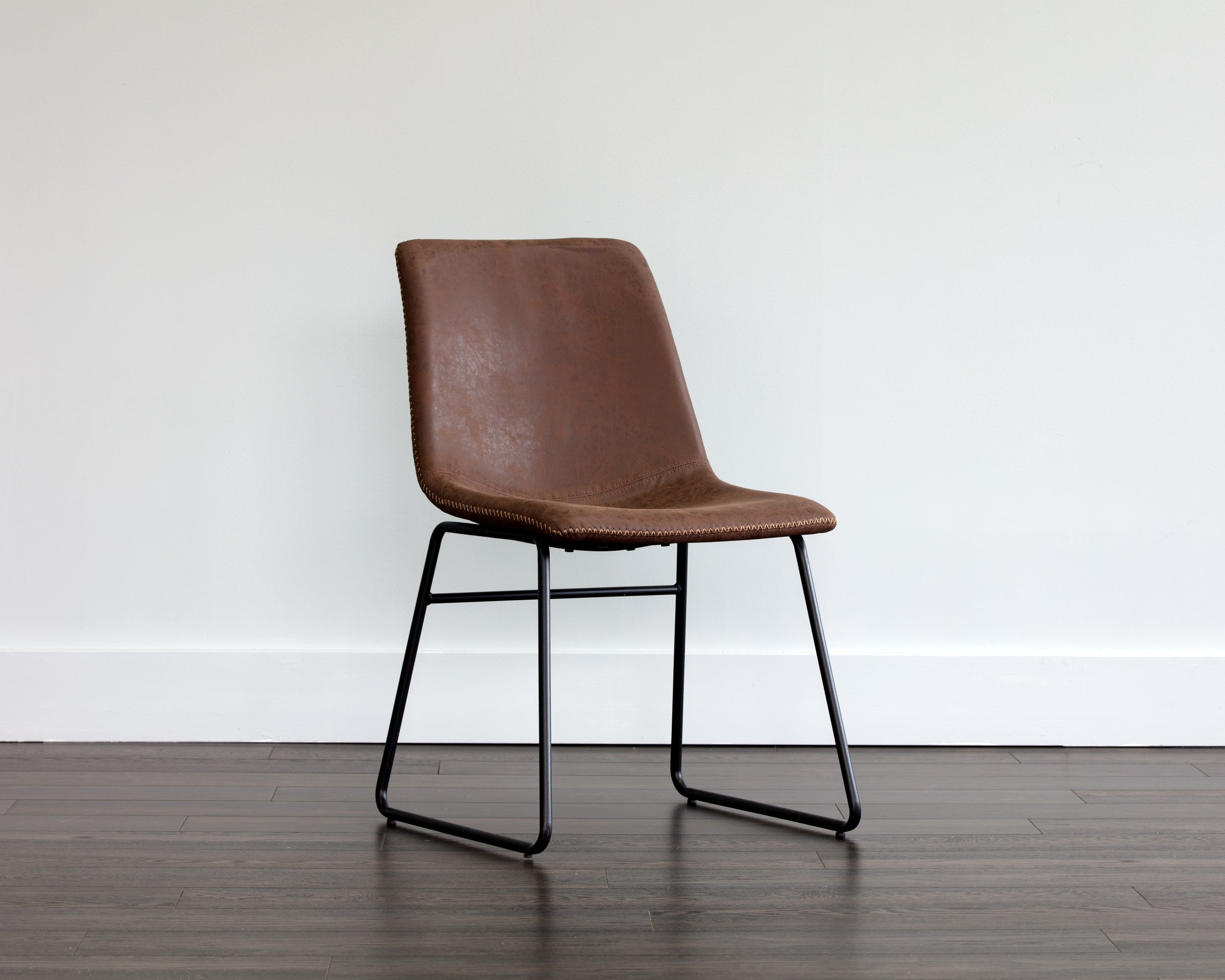 Cal Dining Chair - Antique Brown