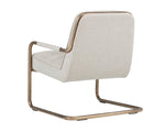 Lincoln Lounge Chair - Beige Linen