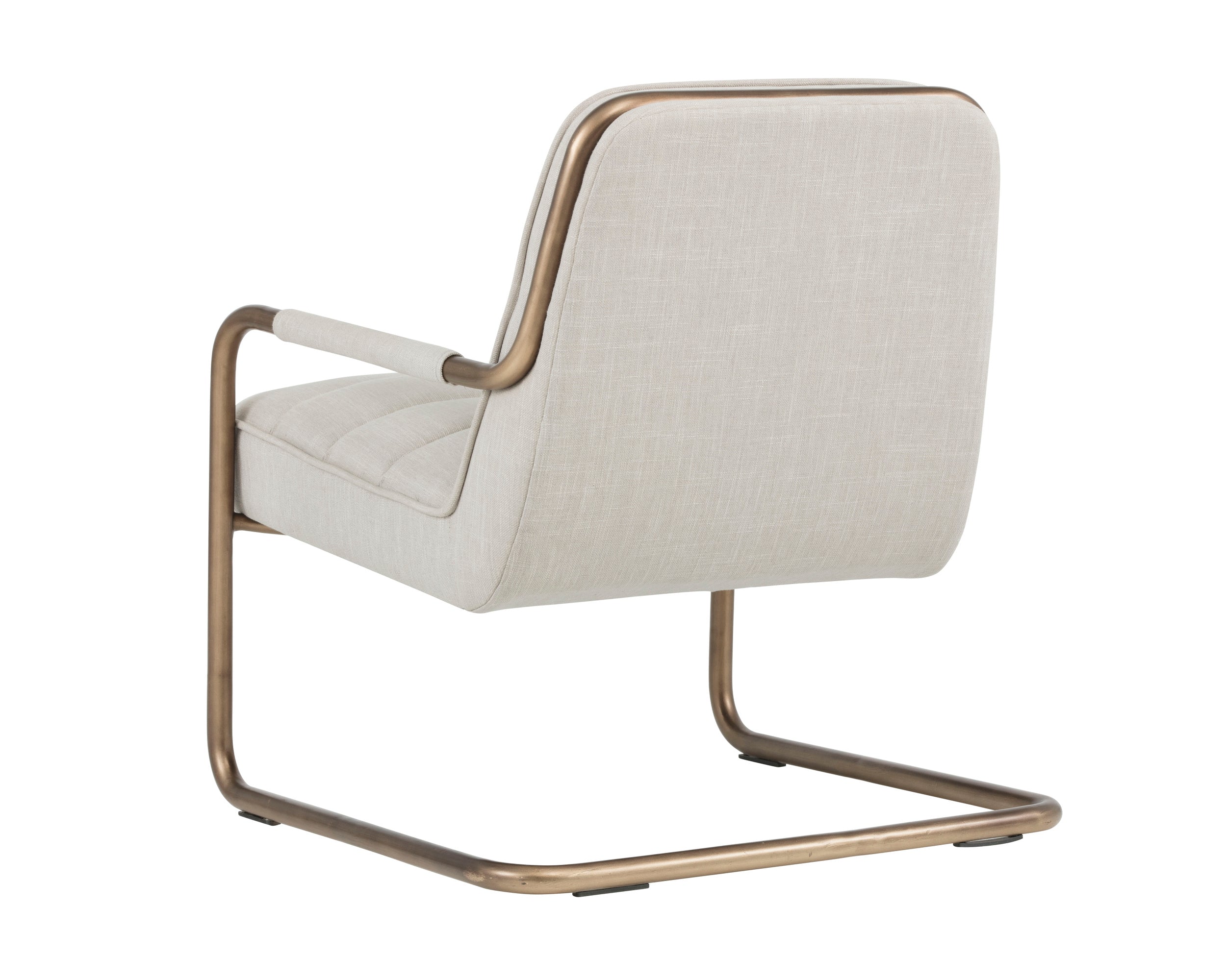 Lincoln Lounge Chair - Beige Linen