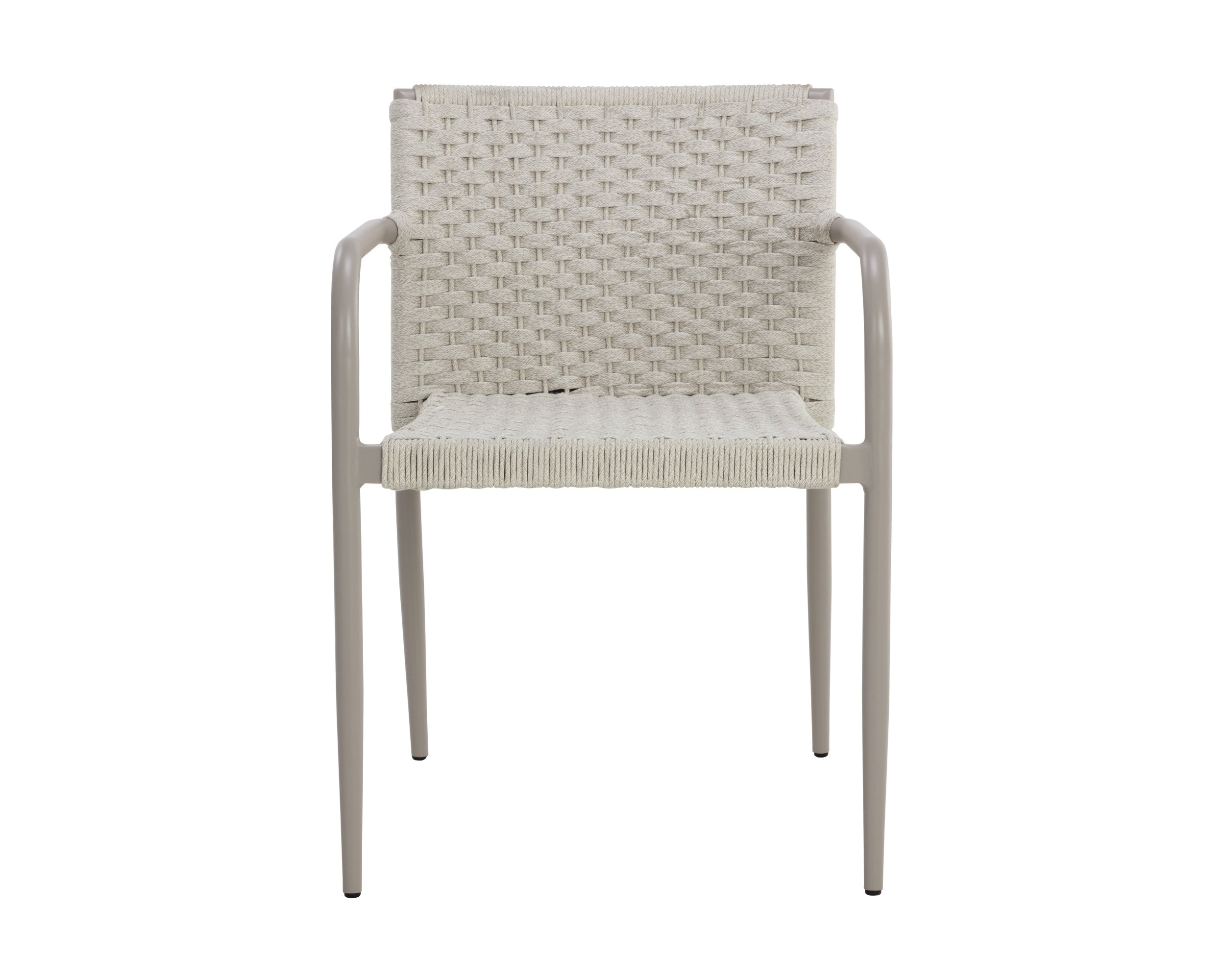 Casella Stackable Dining Armchair - Cream