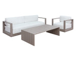 Tavira Sofa - Greige  Stinson White