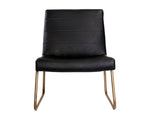 Anton Lounge Chair - Vintage Black