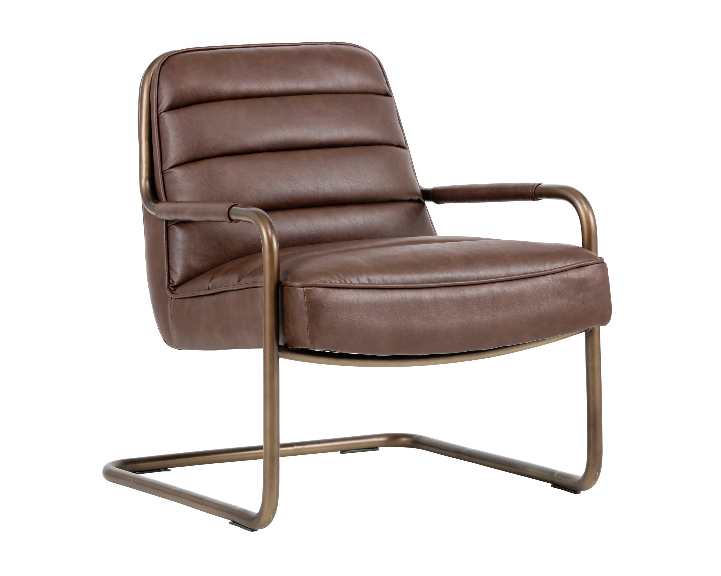 Lincoln Lounge Chair - Vintage Cognac