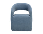 Lloret Wheeled Dining Armchair - Danny Iceberg