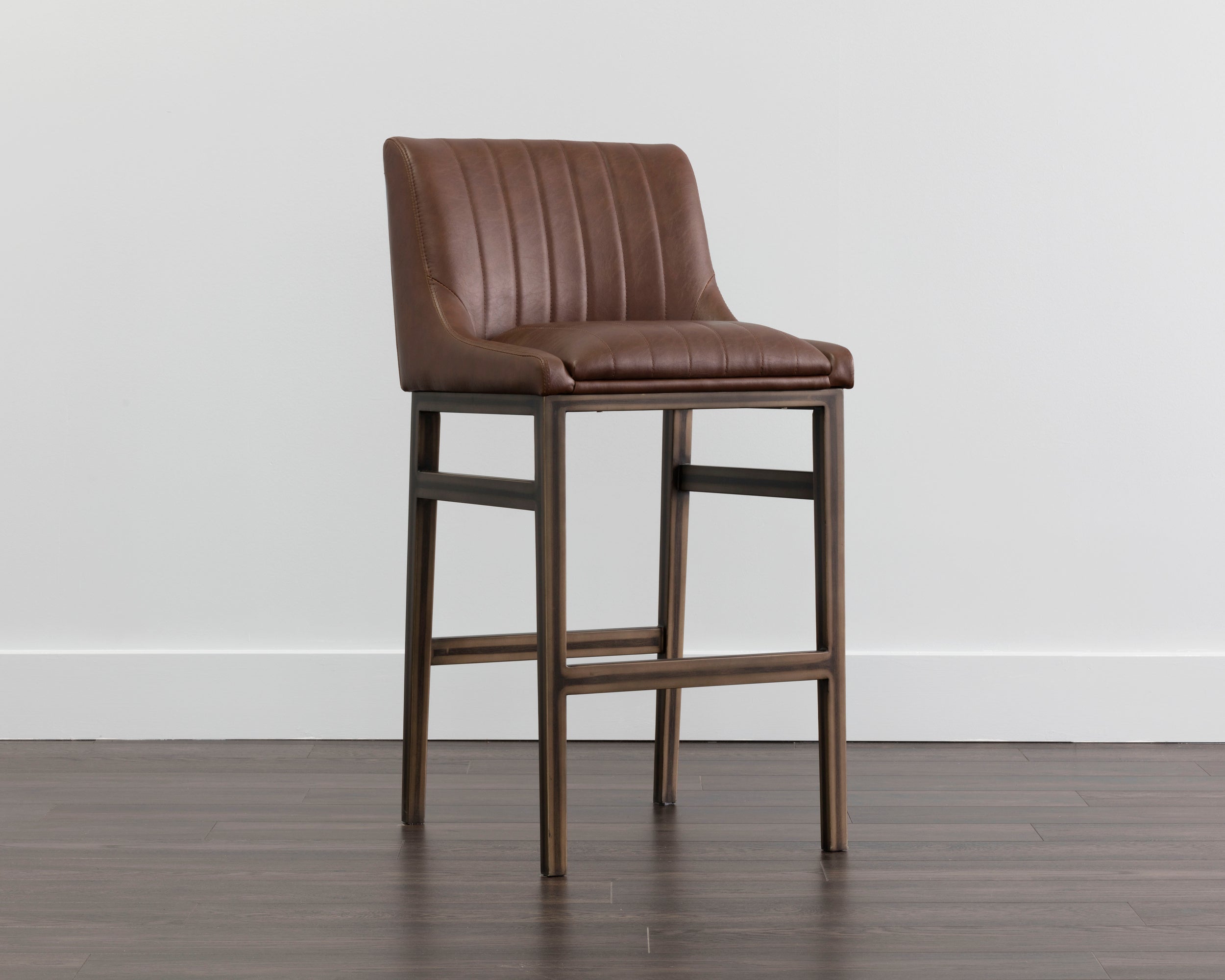 Halden Barstool - Vintage Cognac