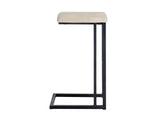 Boone Barstool - Black  Bravo Cream