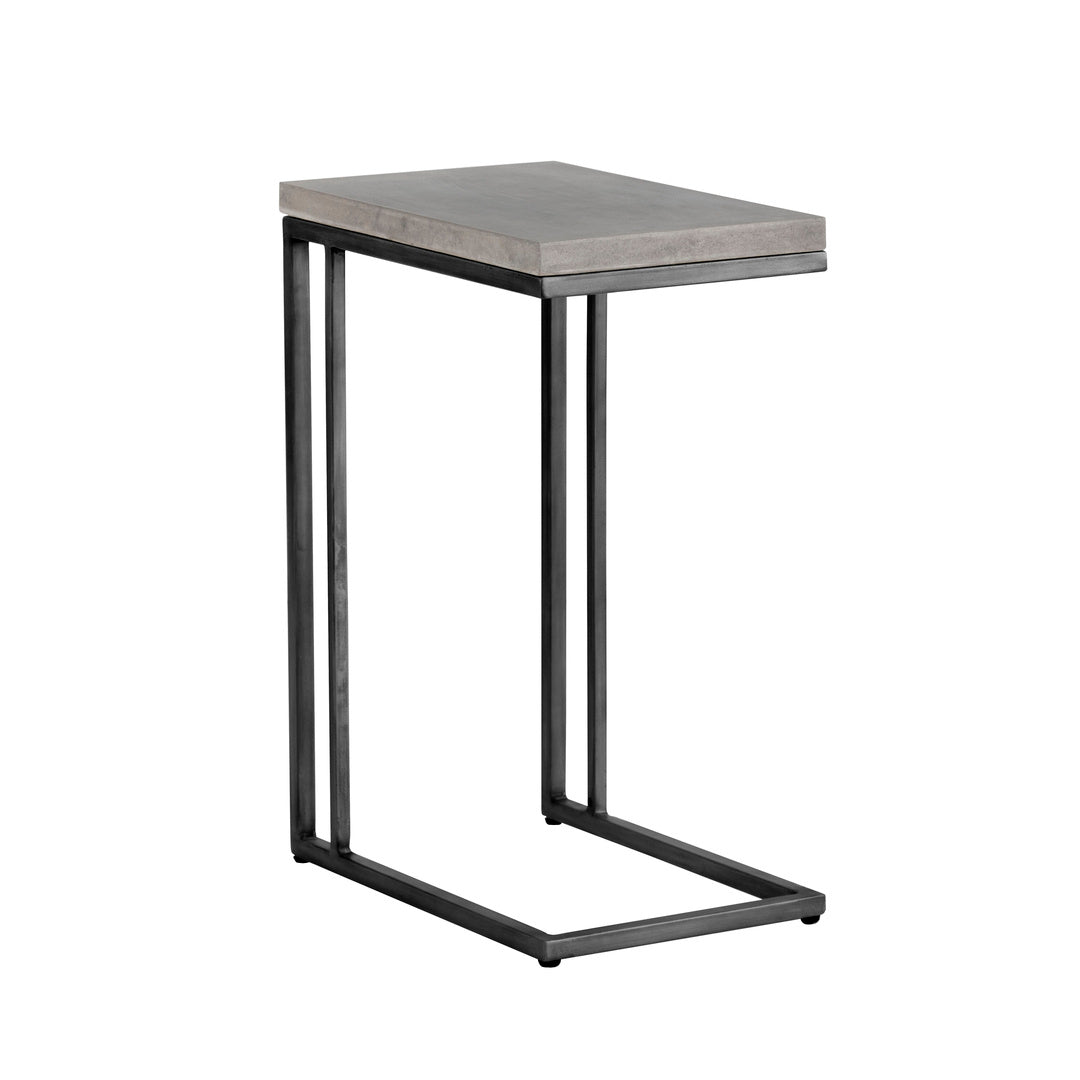 Sawyer End Table - Black  Grey