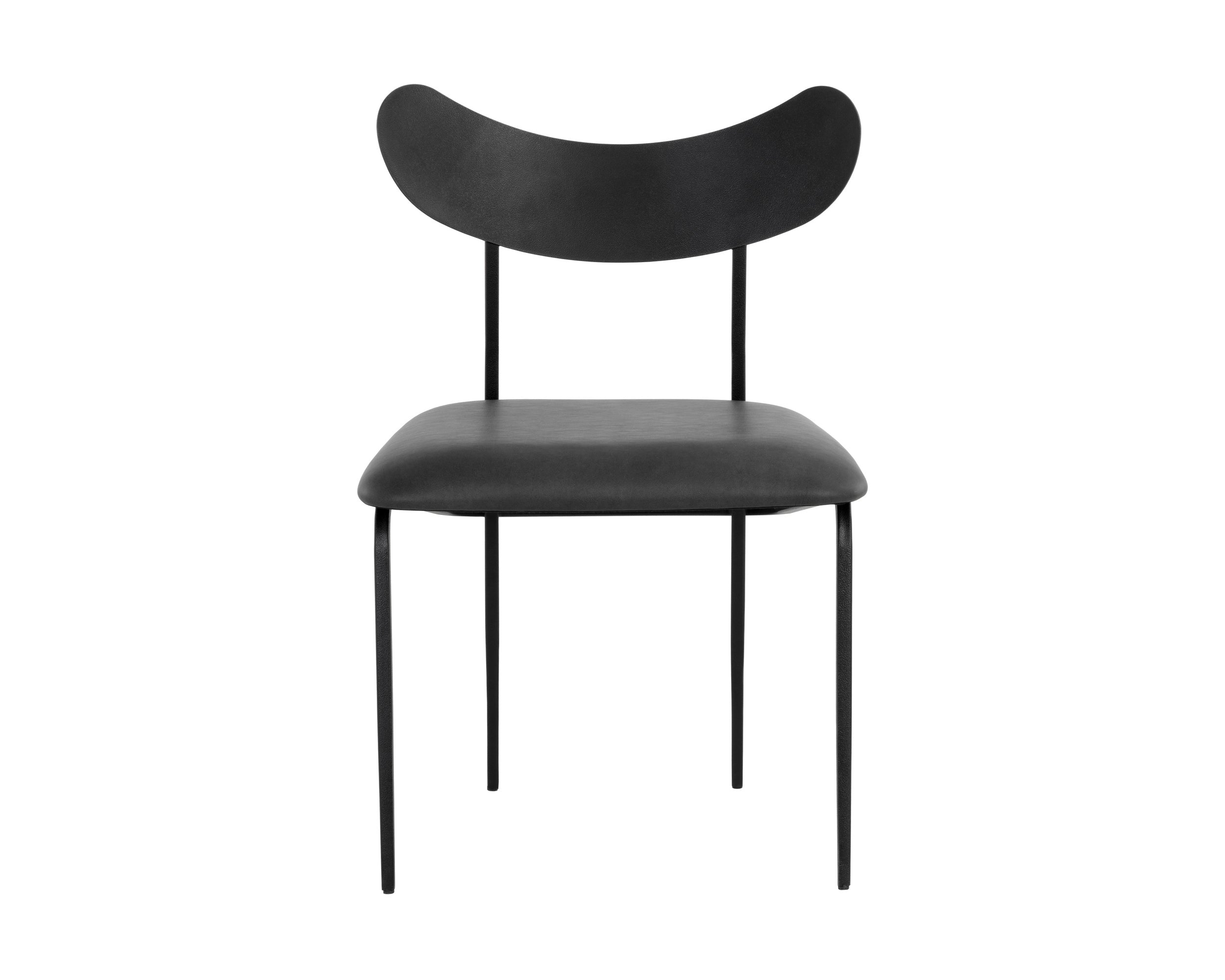 Gibbons Dining Chair - Black  Bravo Portabella