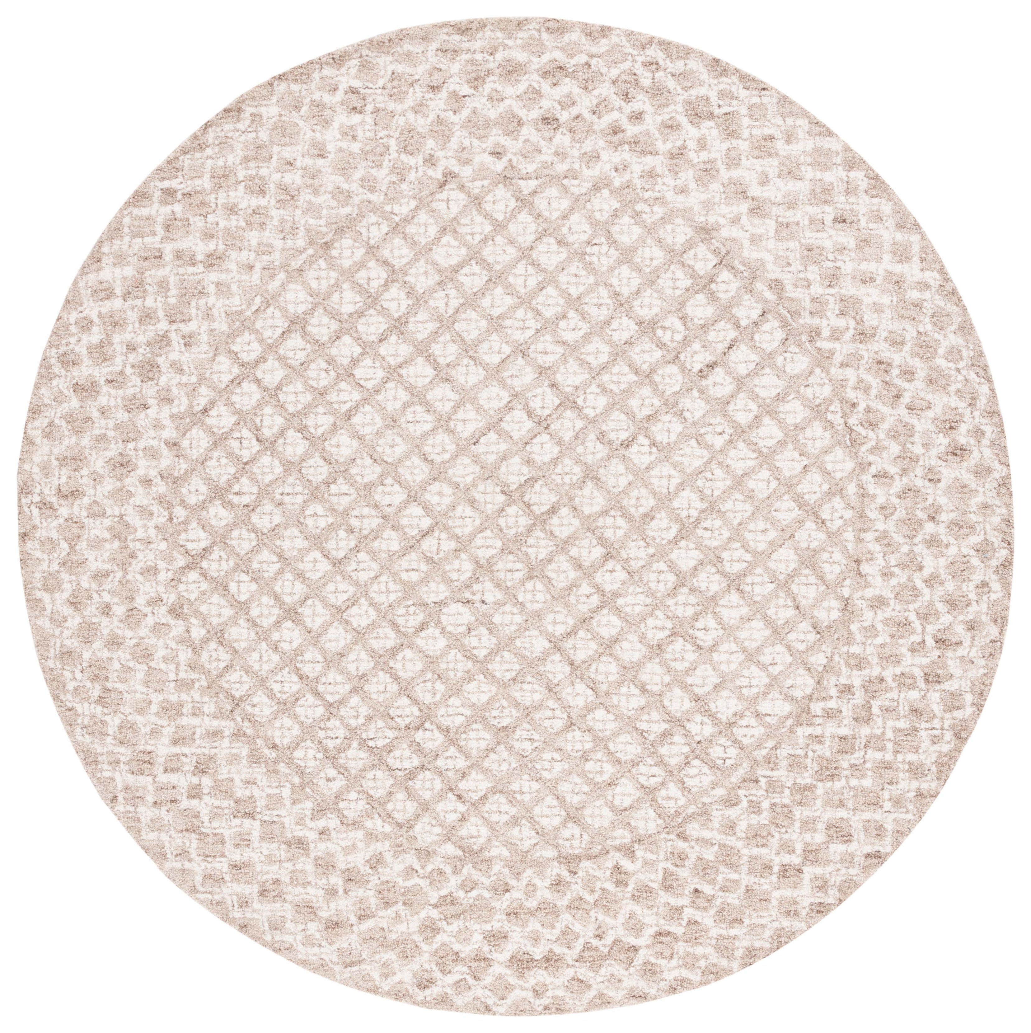 Safavieh Abstract 203 Rug, ABT203 - Ivory / Brown