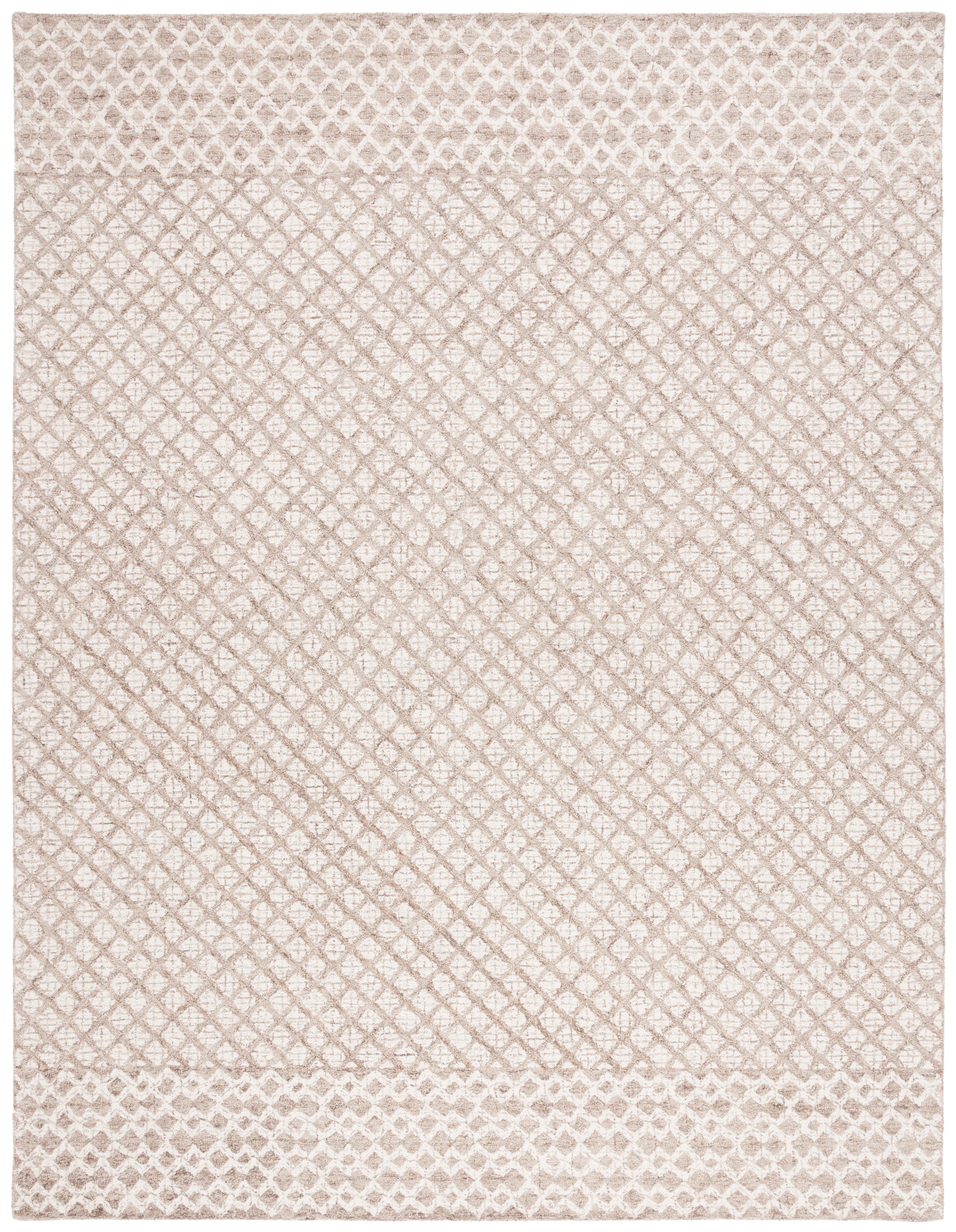 Safavieh Abstract 203 Rug, ABT203 - Ivory / Brown