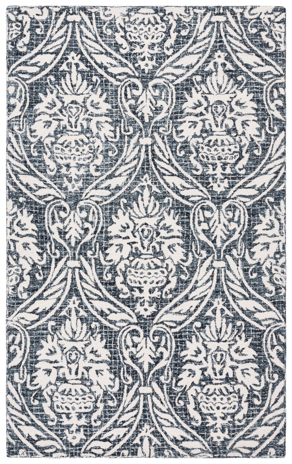 Safavieh Abstract 204 Rug, ABT204 - Ivory / Navy