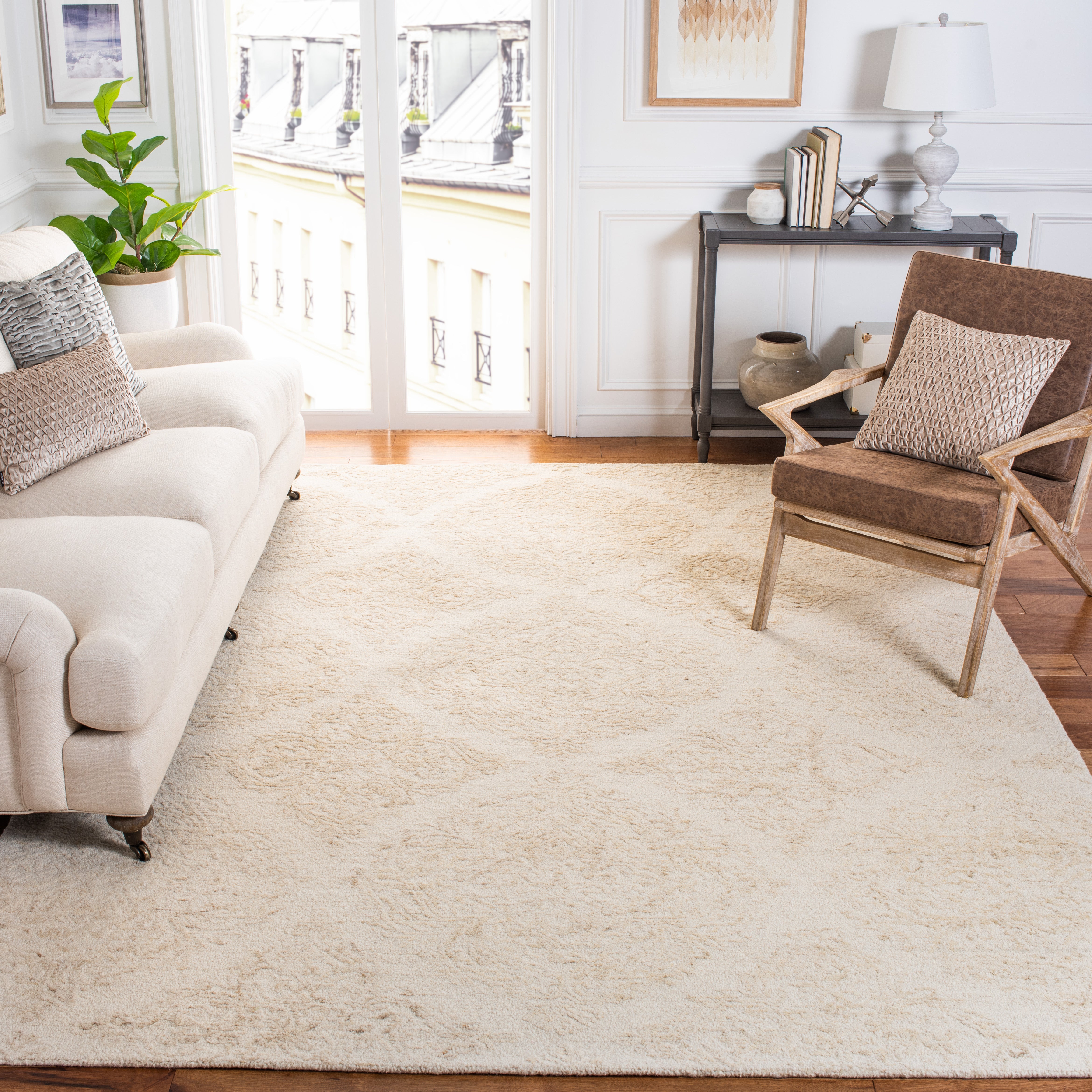 Safavieh Abstract 346 Rug, ABT346 - Ivory / Beige