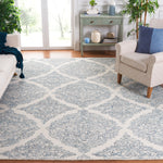 Safavieh Abstract 346 Rug, ABT346 - Ivory / Blue