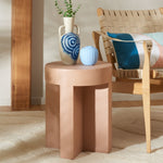 Safavieh Aldrich Round Accent Table,  ACC2821 - Terracotta