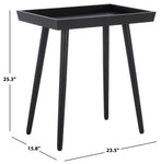 Safavieh Nonie Tray Accent Table , ACC5701 - Black