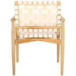 Safavieh Dionne Accent Chair, ACH1201 -White / Natural