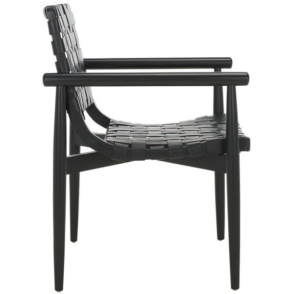 Safavieh Dionne Accent Chair, ACH1201 -Black / Black