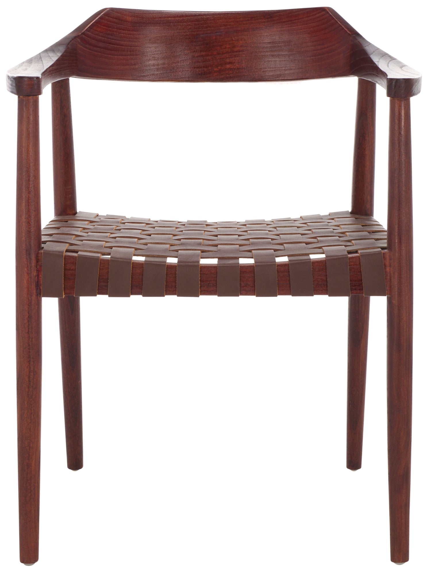 Safavieh Amycus Accent Chair, ACH1202 - Walnut/Cognac