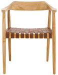 Safavieh Amycus Accent Chair, ACH1202 - Light Honey / Natural Teak