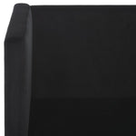 Safavieh Gisle Accent Chair, ACH4012 - Black Velvet