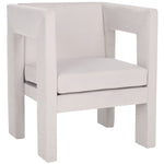 Safavieh Vidar Accent Chair, ACH4013 - Light Grey Velvet