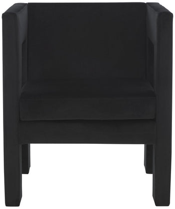 Safavieh Vidar Accent Chair, ACH4013 - Black Velvet