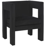 Safavieh Vidar Accent Chair, ACH4013 - Black Velvet