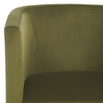 Safavieh Eydis Accent Chair, ACH4014 - Olive Green Velvet