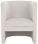 Safavieh Eydis Accent Chair, ACH4014 - Light Grey Velvet