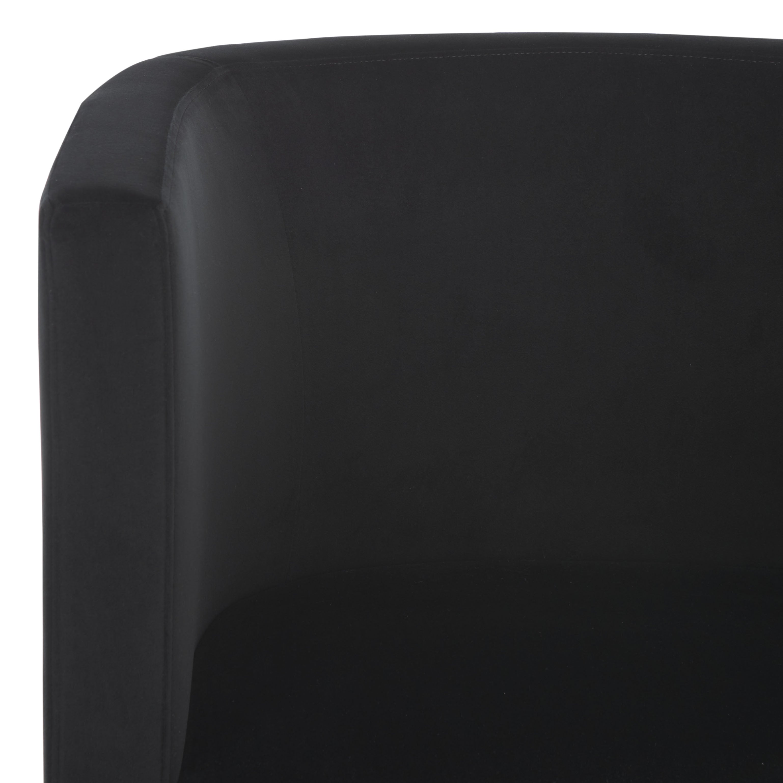 Safavieh Eydis Accent Chair, ACH4014 - Black Velvet