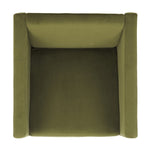 Safavieh Ylva Accent Chair, ACH4015 - Olive Green Velvet