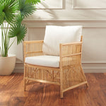 Safavieh Alvis Accent Chair W/ Cushion, ACH6522 - Natural